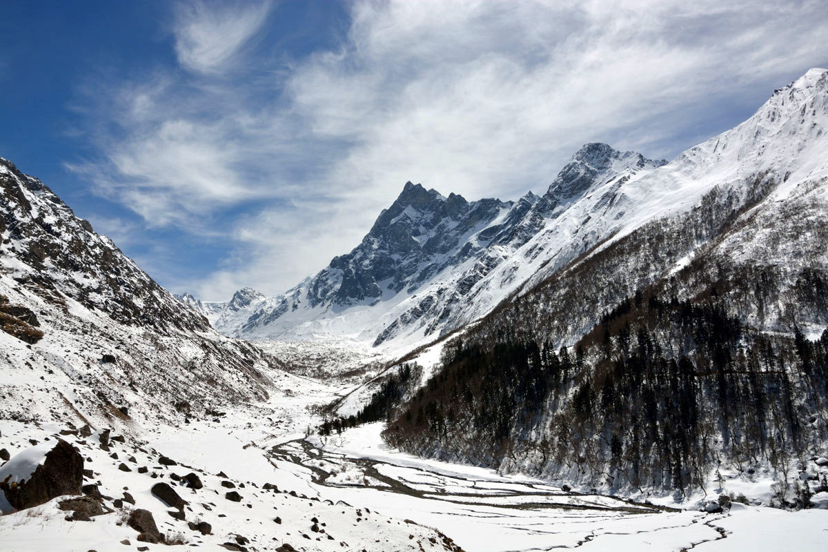 Way to jaundhar Glacier