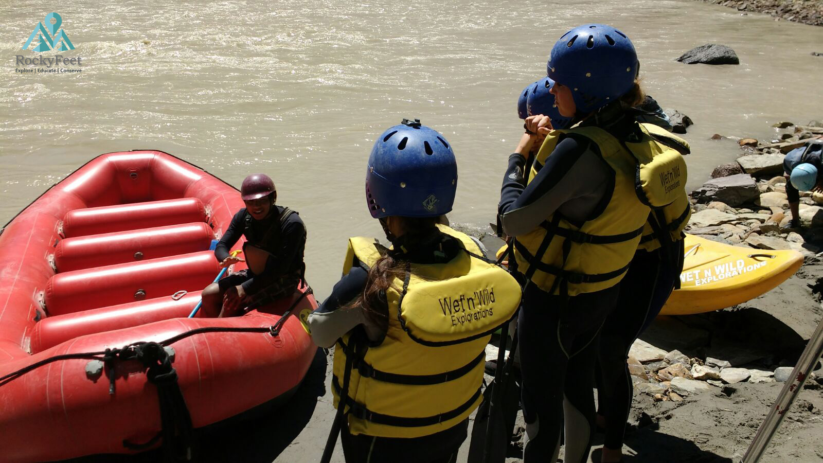 Rafting at Zanskar