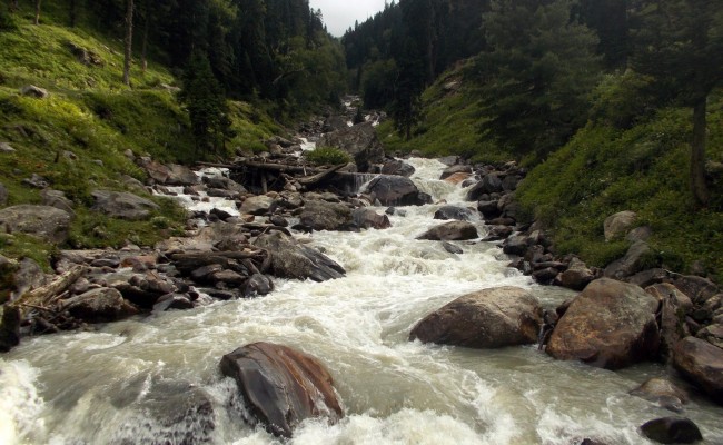 Parvati River Tributary