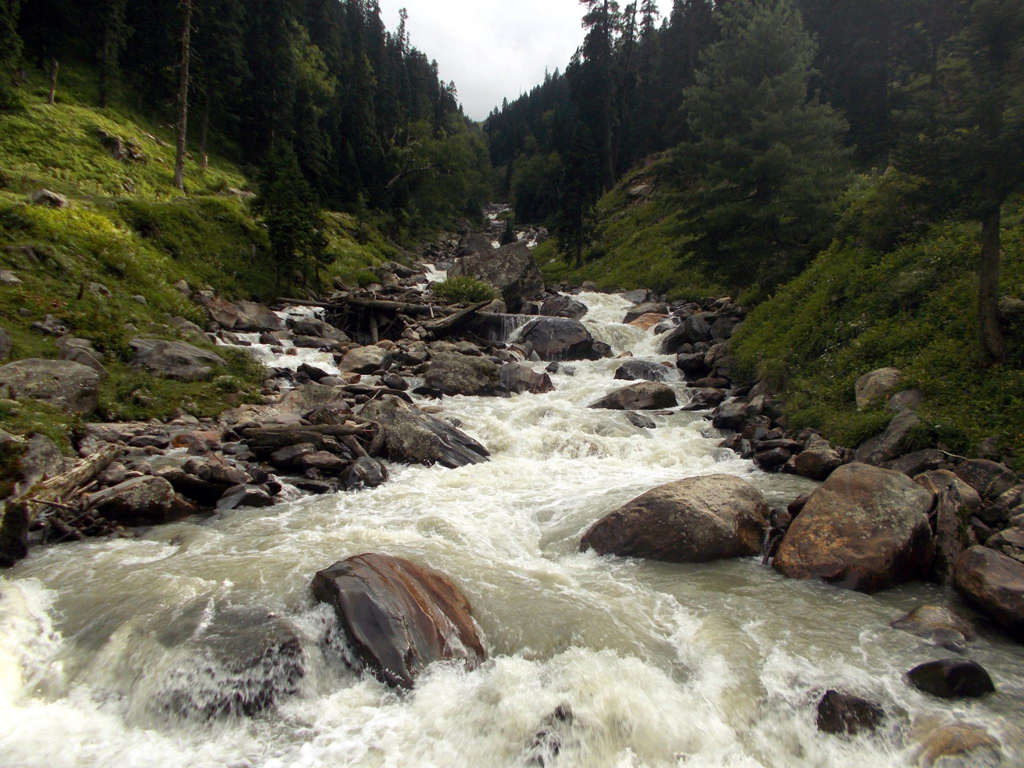 Parvati River Tributary