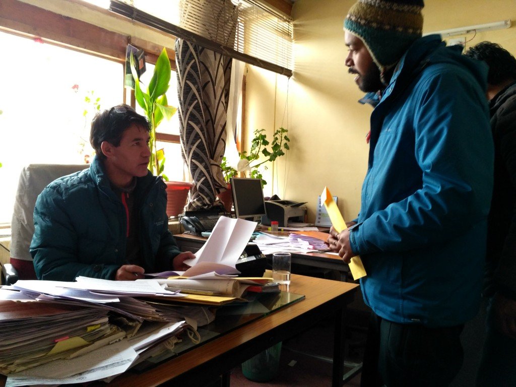 Chadar Trek environmental proposal to LADHC