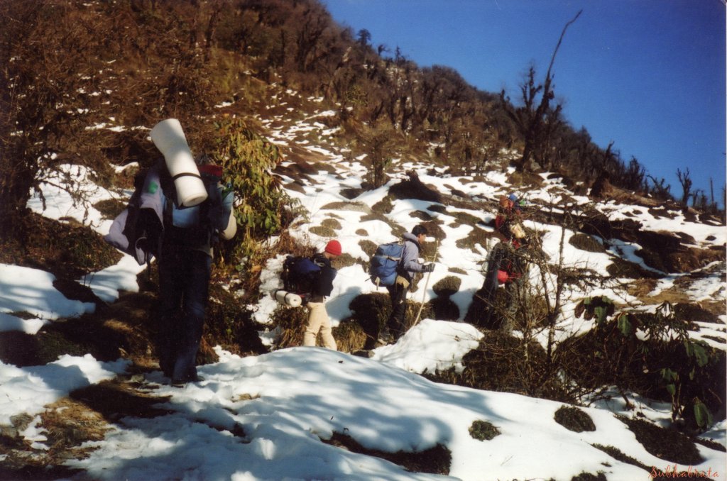 En route Maenam and Tendong Trek