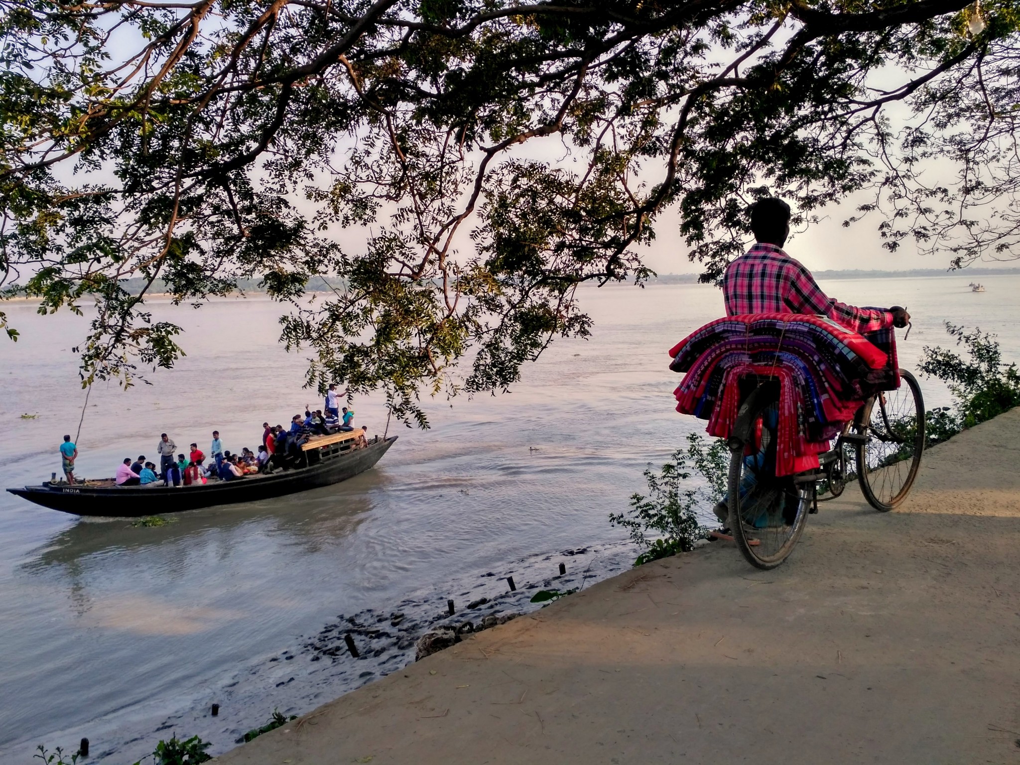 Ichamati river at Taki