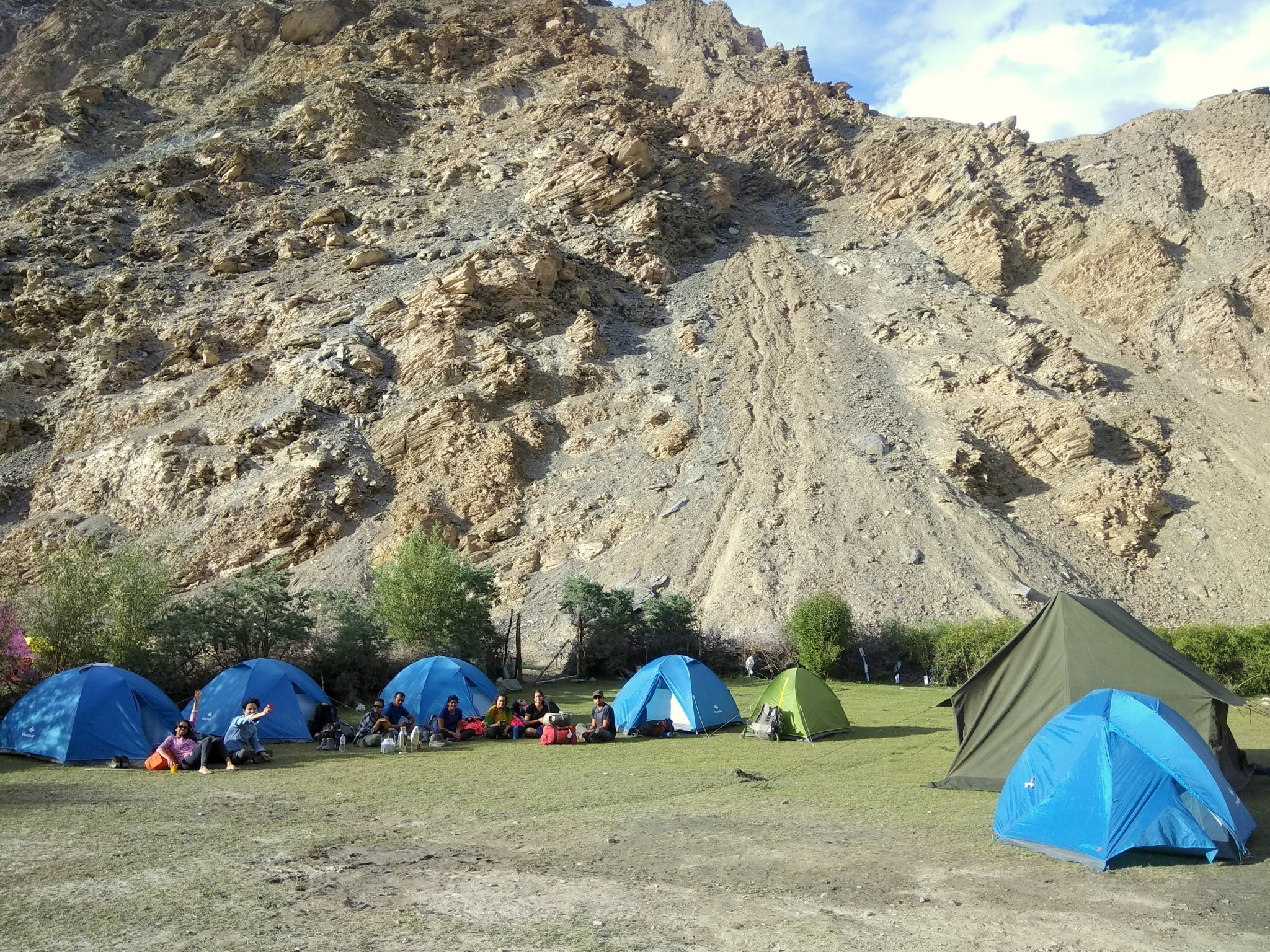 Kang Yatse Markha Campsite