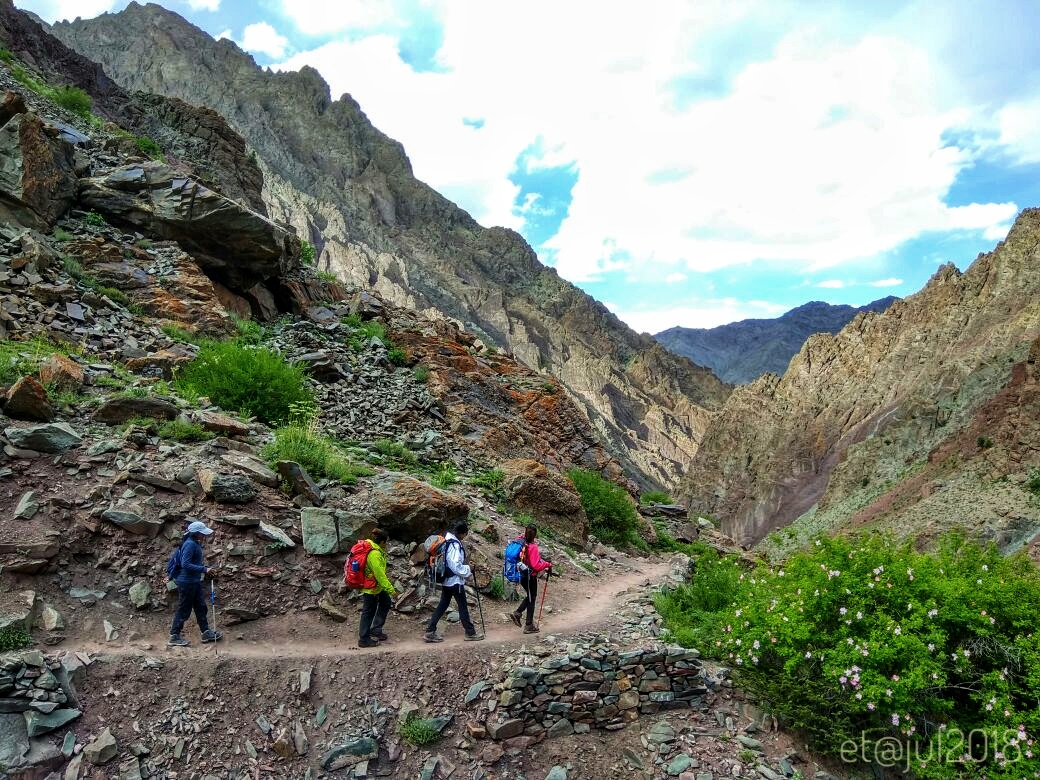 Lasermo La, Nubra valley trek