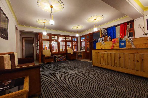 Hotel Snow lion ladakh reception